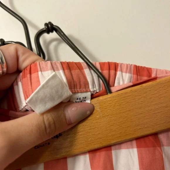 GAP Gingham Midi Skirt - Picture 4 of 5